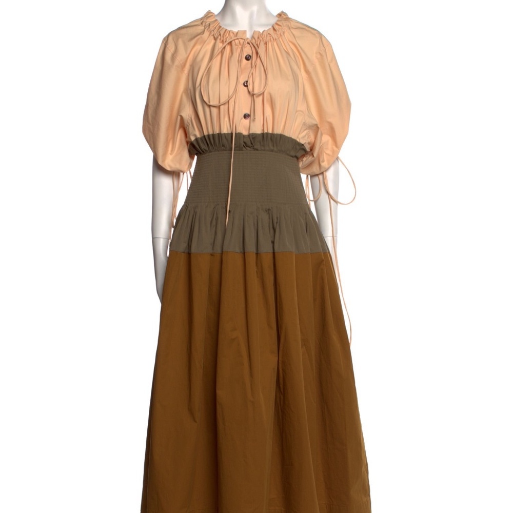 TORY BURCH Colorblock Poplin